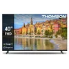 Image de THOMSON 40 Pouces (101 cm) LED Full HD Google Smart TV, Wi-Fi,Dolby Audio, HDR10, Bluetooth 5.1, Triple-Tuner (Câble/Satellite/Antenne), HDMI, CI+, A+ Panneau - 40FG2S14