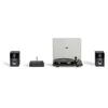 Image de Pro-Ject Kit stéréo E Phono pour débutant HiFi stéréo avec tourne-disque, amplificateur, haut-parleur et câble (noir)