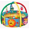 Image de Playgro 0184007 Piscine à balles et tapis de jeu 4 en 1, Multicolore