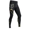 Image de 2XU MA5305b-MCS Collant de compression pour homme avec rangement dorsal Noir/doré réfléchissant Taille XL