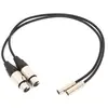 Image de Blackmagic Design OB02657 Câble mini XLR pour assistant vidéo magique Noir
