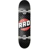 Image de RAD Unisexe   Adulte Checkers Progressive Skateboard Noir/Gris 8"