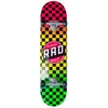 Image de RAD Unisexe   Adulte Checkers Progressive Skateboard, Rasta, 8"