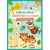 Image de Colle et colorie - Animaux du monde - Isabelle Jacqué en occasion ou reconditionné
