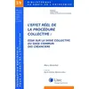 Image de L'effet réel de la procédure collective: Essai sur la saisie collective du gage commun des créanciers