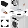 Image de Kit de superposition universel pour lave-linge et sèche-linge-Cadre réglable 50 à 70cm-Kit d’Empilage pour Buanderie Économisant