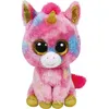 Image de Peluche - TY - Fantasia la licorne - Rose - Enfant - Intérieur - 23 cm