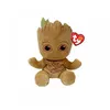Image de Peluche - TY - Groot - 15 cm - Doux et moelleux - Super-héros Marvel
