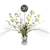 Image de Centre de Table - Palmier - 50 Ans - Argent / Or - Mixte - Plastique - Résine