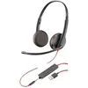 Image de Casque Plantronics Blackwire C3225 - Filaire - Design Sur tête - Stéréo - Noir