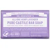 Image de Dr. Bronner's Zeep Lavender Pure-Castile Bar Soap - 140 gr