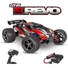 Image de TRAXXAS E-REVO 4X4 1/16 BRUSHED ROUGE AVEC ACCUS / CHARGEUR USB 71054-8-RED