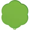 Image de Tapis de protection pour fontaine ou gamelle - Catit - Silicone antidérapant - Forme de fleur - Vert