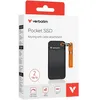 Image de Disque SSD externe - VERBATIM - Pocket - 2 To - Noir / Orange