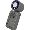 Image de Ventilateur à main sur batterie Verbatim CoolnGo Ice Touch Mini (Violet/Gris)
