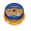 Image de DVD-R VERBATIM - 120 min - 16x - 47 Go - Scratch résistant - Spindle de 25