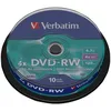 Image de DVD-RW VERBATIM - Spindle 10 - 4x - 4.7 Go - Argent mat
