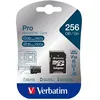 Image de Carte mémoire flash Verbatim PRO U3 - 256 Go - microSDXC UHS-I - A2 / UHS-I U3 / Class10