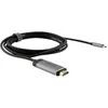 Image de Câble vidéo/audio - VERBATIM - USB-C vers HDMI - 1.5 m - Support 4K - Noir