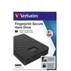 Image de Disque dur externe - Verbatim - 53651 - 2000 Go - USB 3.0 - Sécurisé par empreinte digitale