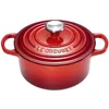 Image de Cocotte en fonte - LE CREUSET - Signature - 28 cm - Rouge cerise - Tous feux compatibles
