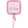 Image de BALLON ALU FILLE Rose Fuchsia