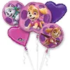 Image de Bouquet de ballons - AMSCAN - Pat Patrouille - 5 pièces - Aluminium - Rose