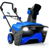 Image de GOPLUS Souffleuse à Neige Électrique 2300 W Largeur de Travail de 50 CM Déneigeuse Filaire avec Distance de Projection 9 M & LED