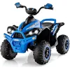 Image de COSTWAY Quad Electrique pour Enfants 12V7Ah LED Musique Pédale Klaxon 3-4 km/h pour Enfants de 3 à 8 ans Bleu