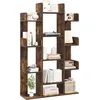 Image de GOPLUS Bibliothèque Forme d’Arbre 86x245x141CM avec 13 Etagères Ouvertes-Etagère Cubique Décorative Charge 10+20KG Industriel