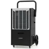 Image de Déshumidificateur Professionnel 66L/Jour COSTWAY-Zone Max 418 m²-2 Vitesse Ventilateur-Minuterie 24 H-Pompe-Tuyau de Vidange-Blanc