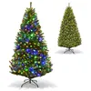 Image de GOPLUS Sapin de Noël Lumineux 180CM350 LED11 Modes dEclairage-1000 Branches Artificiel Réaliste en PVC Ignifugé Décoration Noël