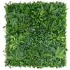 Image de COSTWAY Haie Artificiel Brise-Vue 4PCS 50 x 50cm 7 Types de Plantes Artificielles Mixtes Protection Solaire Intérieur et