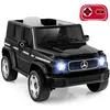 Image de Mercedes-Benz Voiture Électrique Enfant - COSTWAY 4 Roues Motrices Télécommande Lumières LED Musique et Klaxon 3-8 Ans Noir