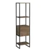 Image de COSTWAY Meuble Étagère à 5 Niveaux avec Tiroir Kits Anti-Basculement Étagère Exposition pour Salon Chambre Bureau Brun Rustique