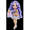 Image de Rainbow High - Pretty in Paris - Violet - Poupée Mannequin - 27 cm - Accessoires et Animaux inclus