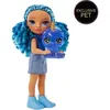 Image de Rainbow High Littles - Poupée 15cm + animal de compagnie - Bleu - Dès 4ans