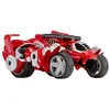 Image de Armorsaurs - Evolver Ajax - Figurine 2 en 1 - Rouge - Conversion Dinosaure / Véhicule - Dès 6 ans