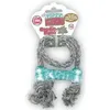 Image de Os avec corde pour chiots - KONG - Puppy Goodie Bone - Jusquà 10 kg - Gris - Compatible StuffN Pup