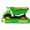 Image de Camion benne en plastique et acier - TOMY - Maxi pelleteuse John Deere - Pour enfant à partir de 3 ans