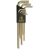 Image de Bondhus 38099 Jeu de 9 clés coudées à têtes sphériques avec surface GoldGuard (Import Allemagne)