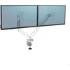 Image de Bras porte-écrans double Fellowes - Platinum Series - Blanc - Inclinable - Pour écrans 32-65