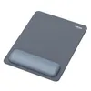 Image de Tapis de souris - FELLOWES - Breyta - XL - Repose-poignet intégré - Bleu