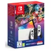 Image de Pack Nintendo Switch OLED blanche + Mario Kart 8 Deluxe (préinstallé) (Import Italien) en occasion ou reconditionné