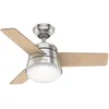 Image de Ventilateur de plafond - Hunter - Finley 91 BN - Ø 91 cm - 3 vitesses - Télécommande intégrée