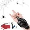 Image de Tireur de Toile daraignée Spider Web Shooter Con Launcher Glove Gant de Lancement pour Enfants Effet Lumineux Spider Web