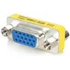 Image de Adaptateur VGA - STARTECH - Changeur de genre HD15 - 1 x Femelle VGA - Nickel - Slimline