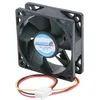 Image de STARTECH Ventilateur PC à Double Roulement à Billes - Alimentation TX3 - 60 mm - 60 mm - 1 - 215 CFM - 28 dB(A) Bruit