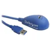 Image de Câble dextension USB 3.0 A vers A de 15 m - M/F - Rallonge USB A SuperSpeed en bleu - M/F - USB3SEXT5DSK