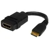 Image de Câble HDMI haute vitesse 13 cm - STARTECH - HDMI vers HDMI Mini - F/M - Noir